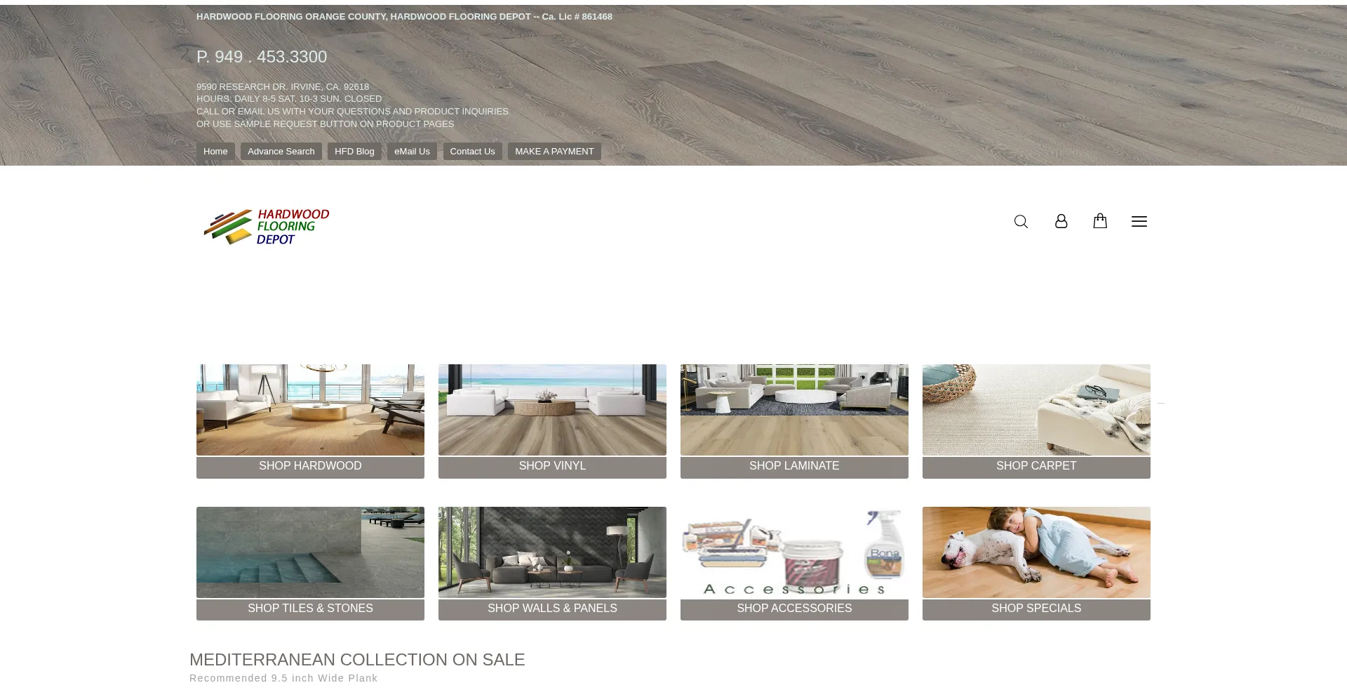 Oflooring.com Screenshot