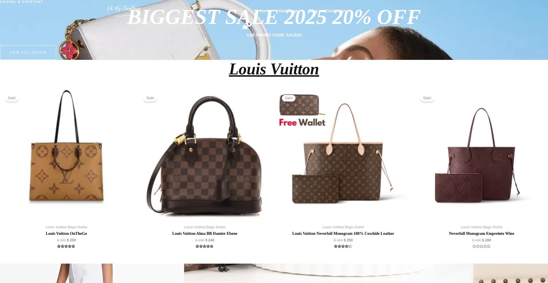 ¿És Seguro y Confiable Ohmyhandbags.us.com?