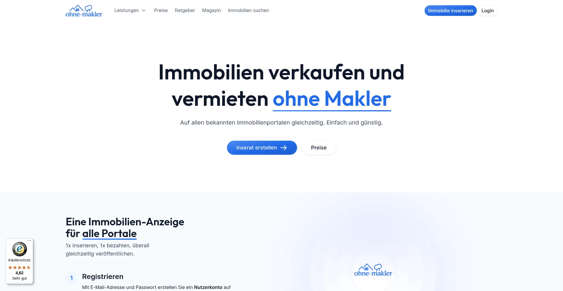 Ohne-makler.net Screenshot