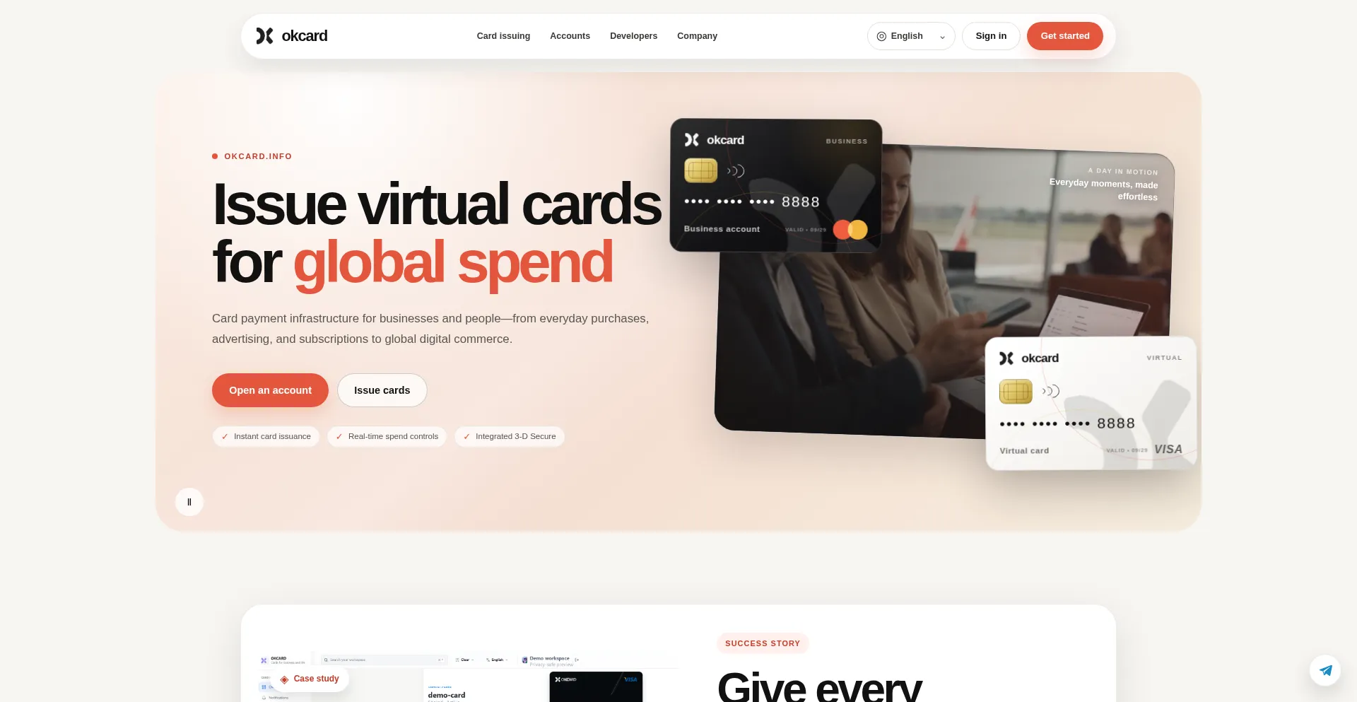 Okcard.me