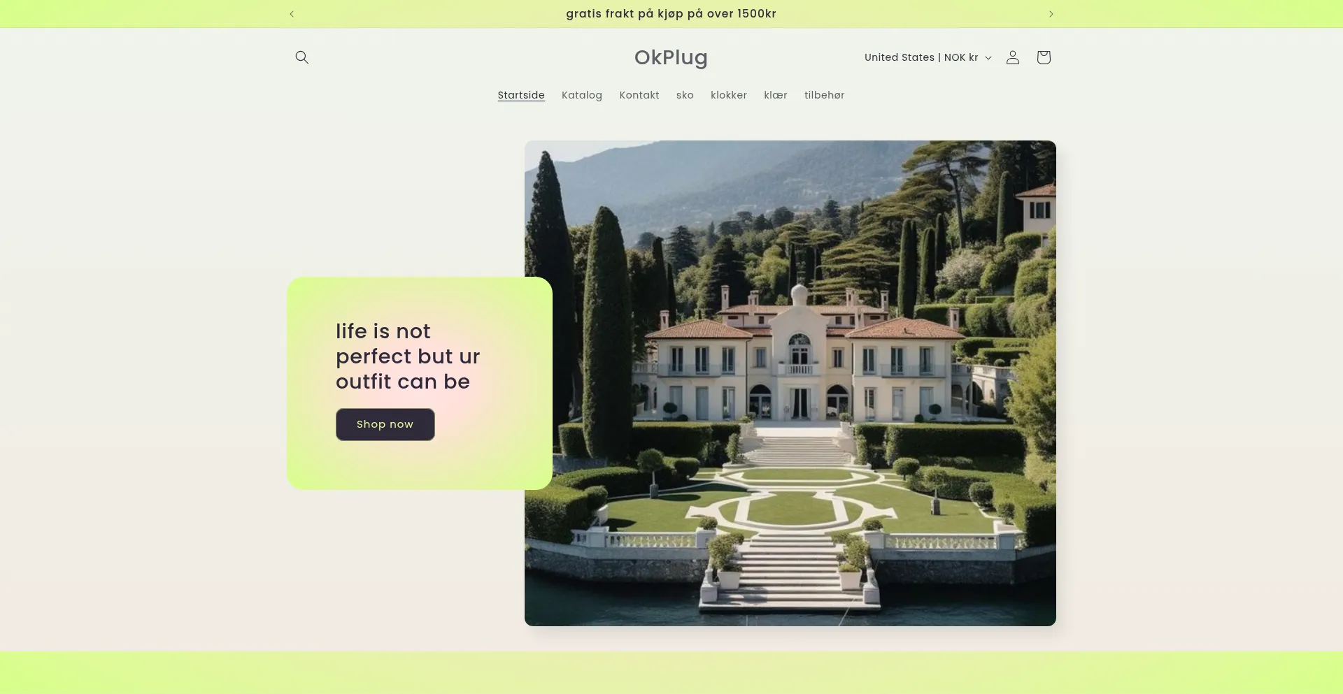 Website screenshot of Okplug.net