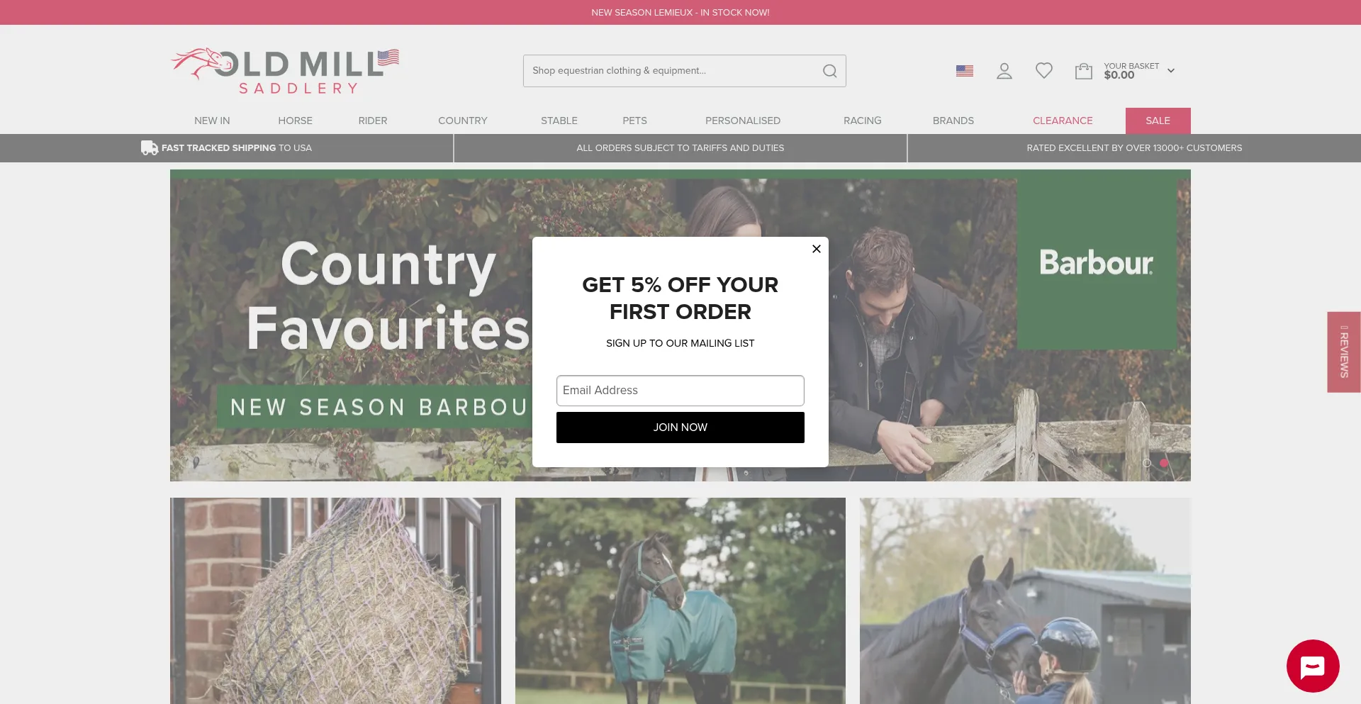 ¿És Seguro y Confiable Oldmillsaddlery.com?