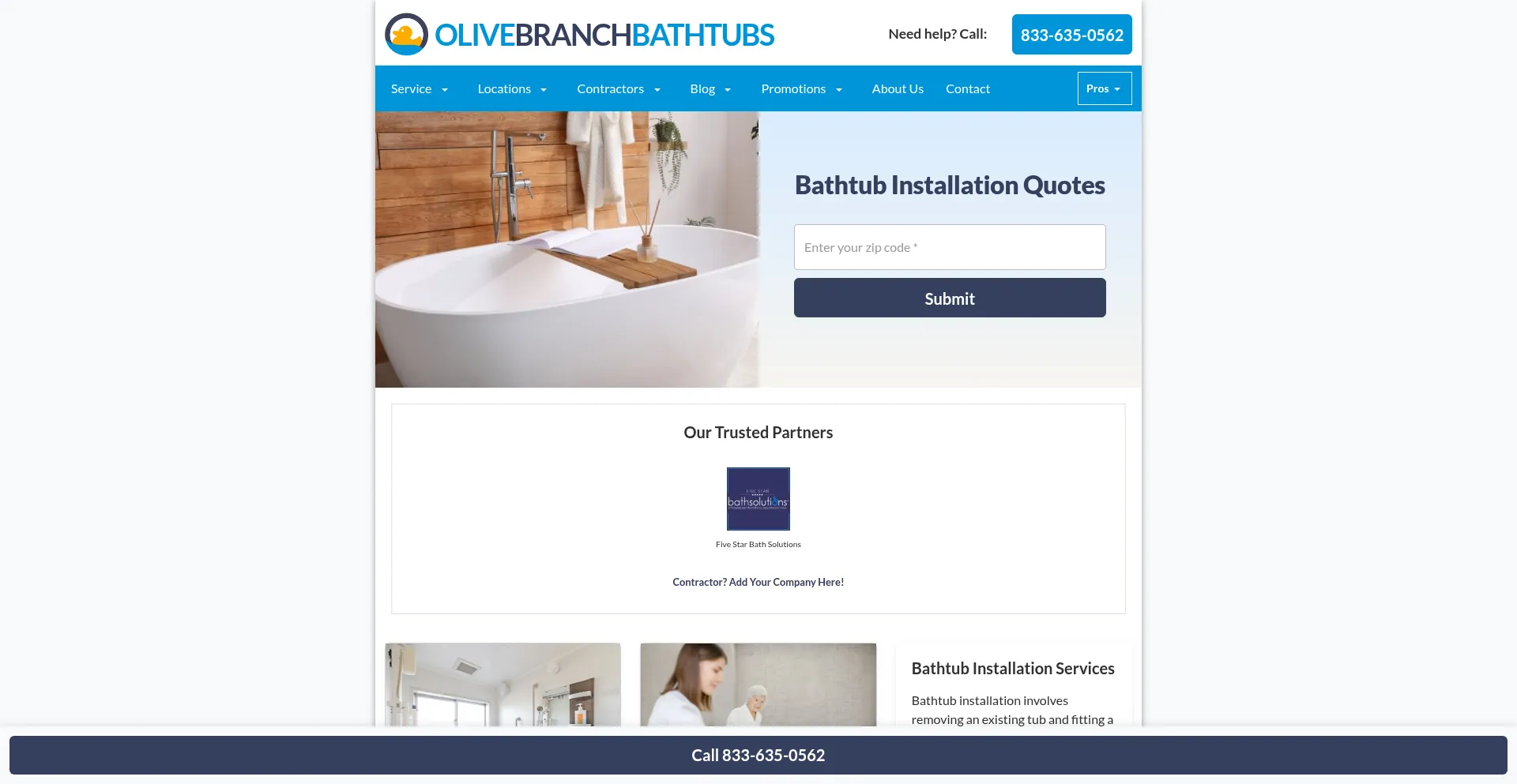 Olivebranchbathtubs.com