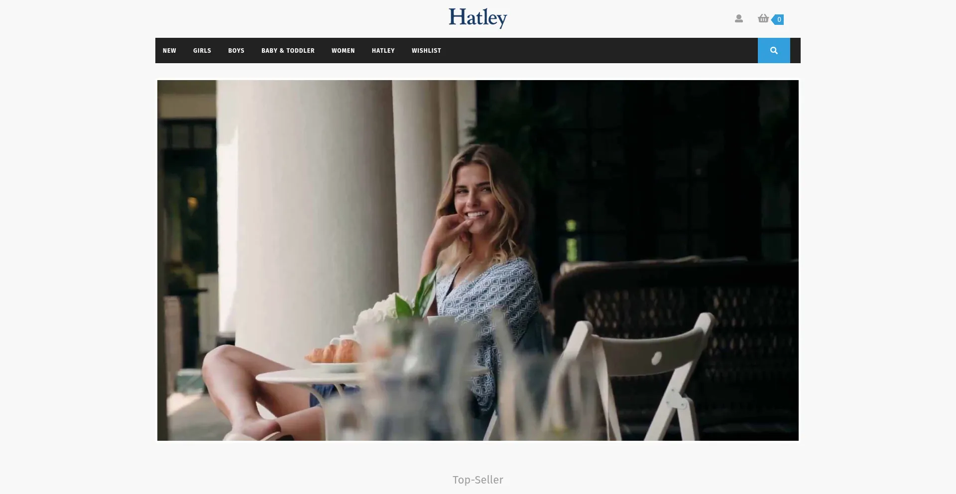 Website screenshot of Oliviaparker.shop