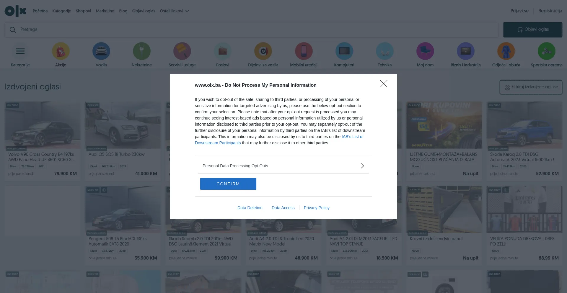 ¿És Seguro y Confiable Olx.ba?