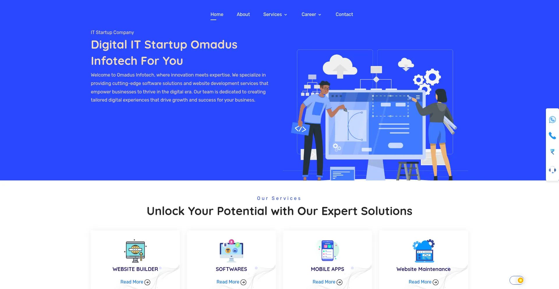 ¿És Seguro y Confiable Omadusinfotech.com?