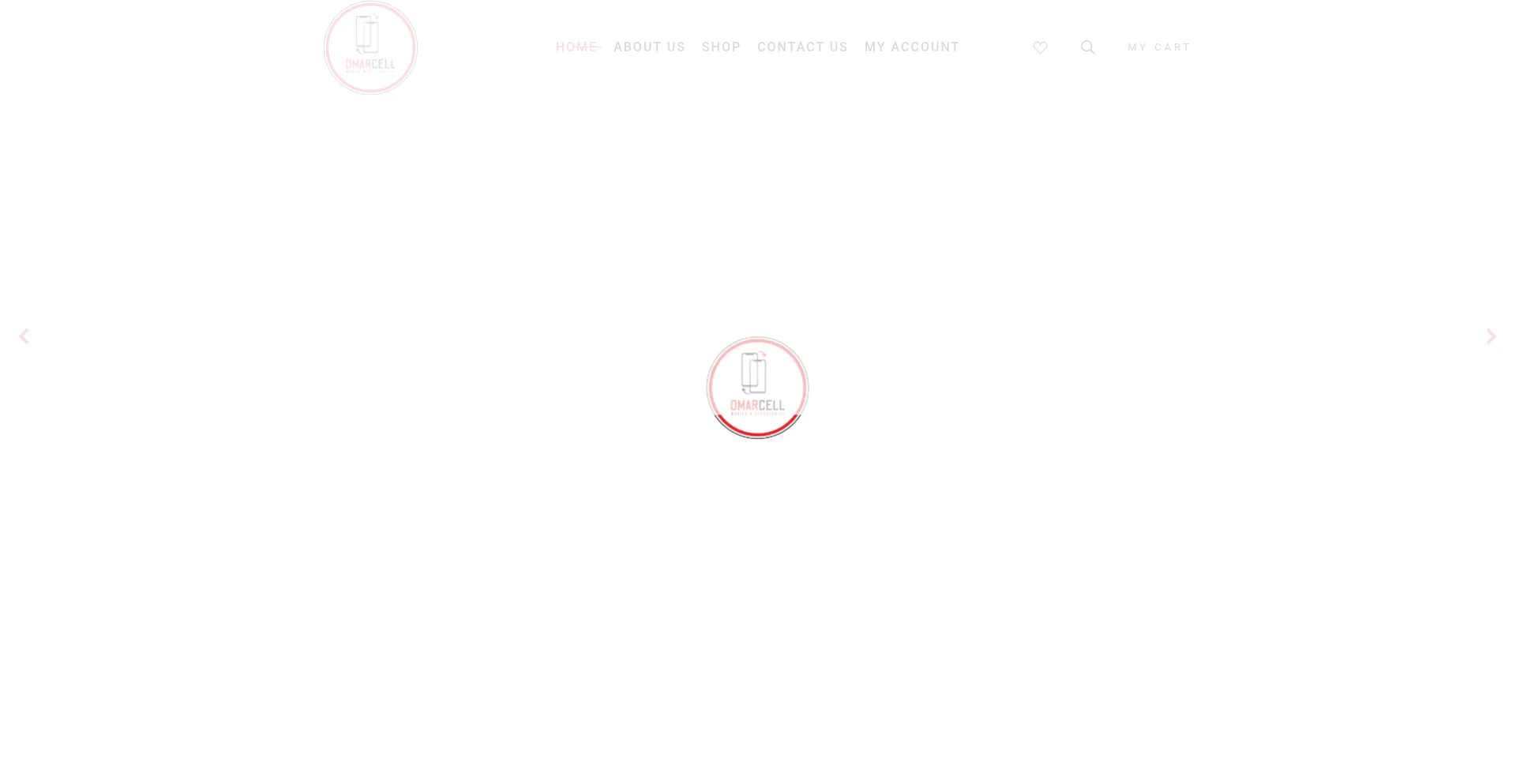 Website screenshot of Omarcell.com