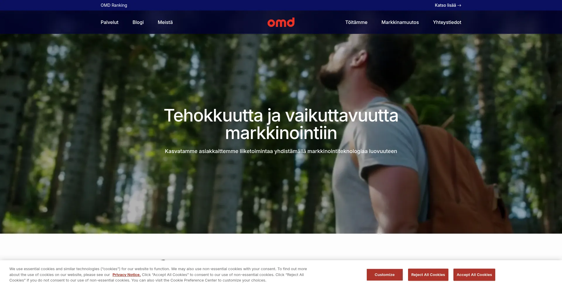 Omd.fi Screenshot