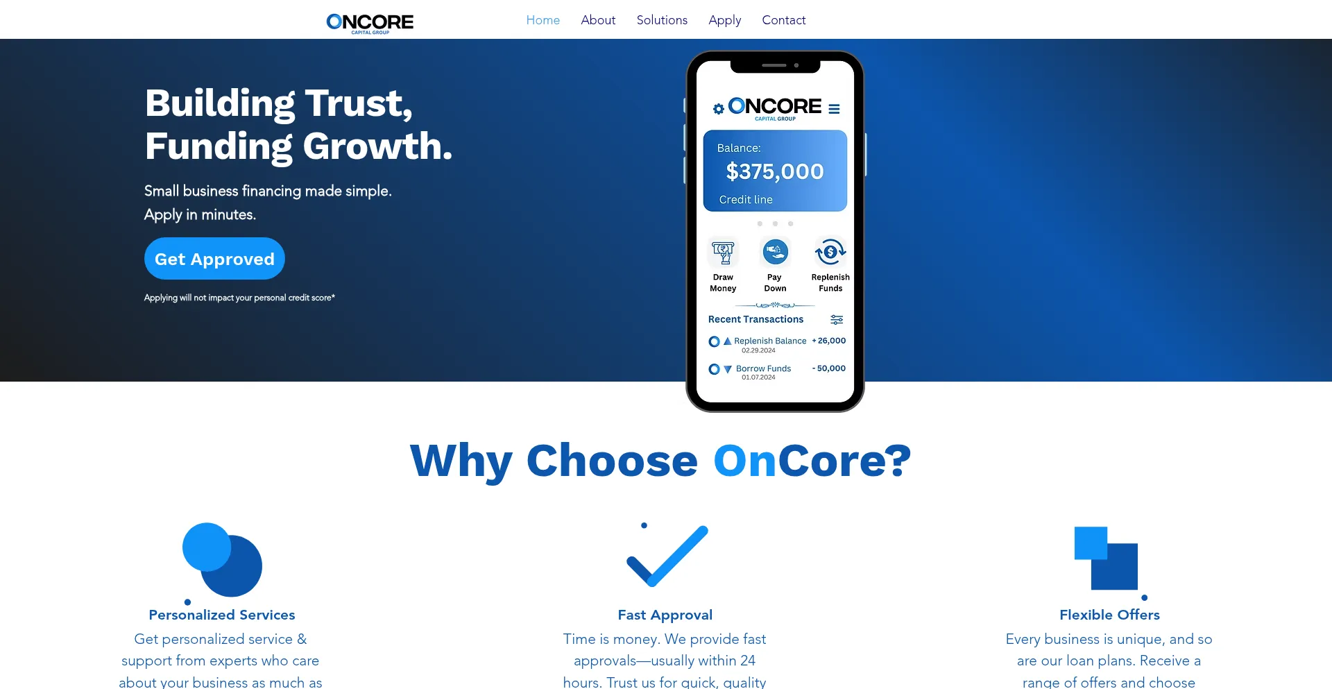 Oncorecg.com Screenshot