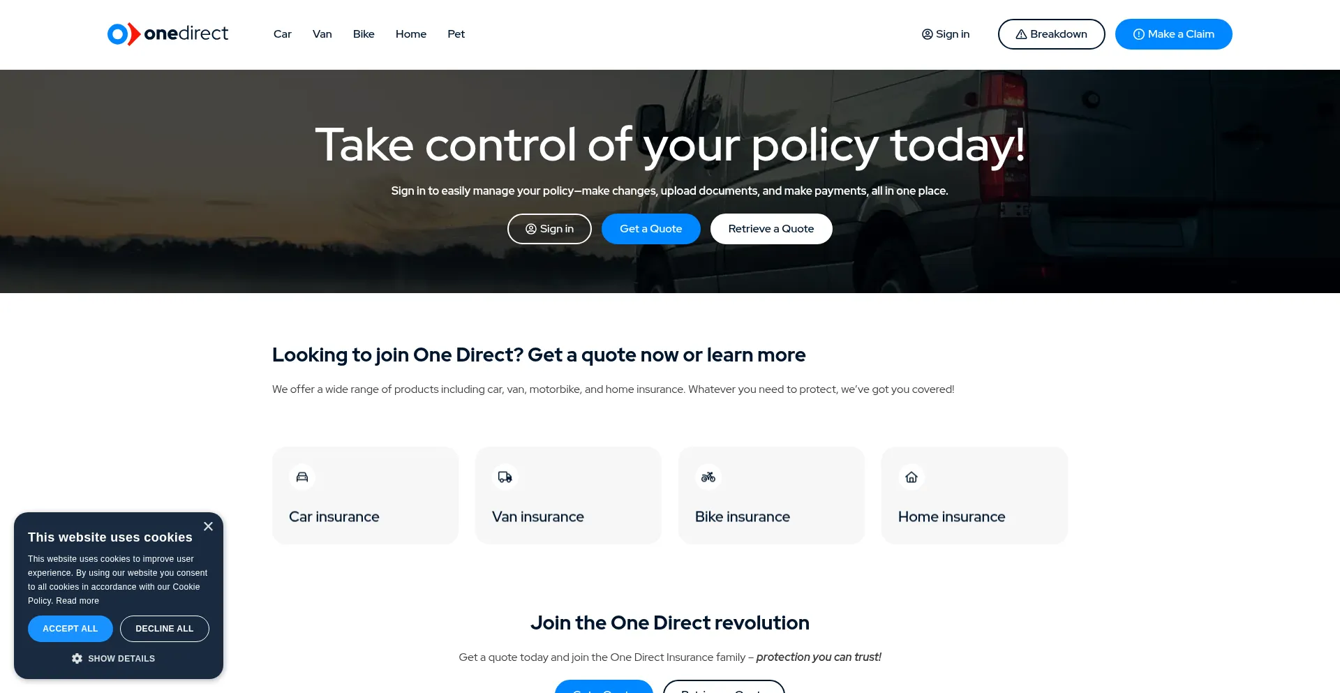 Onedirectinsurance.co.uk
