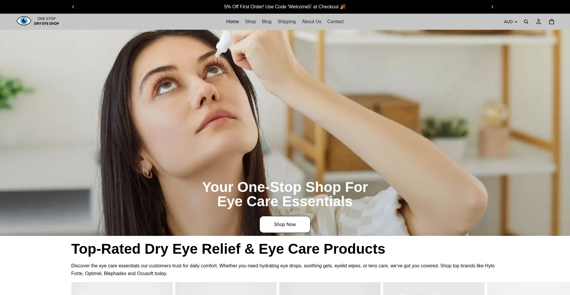 Onestopdryeyeshop.com.au