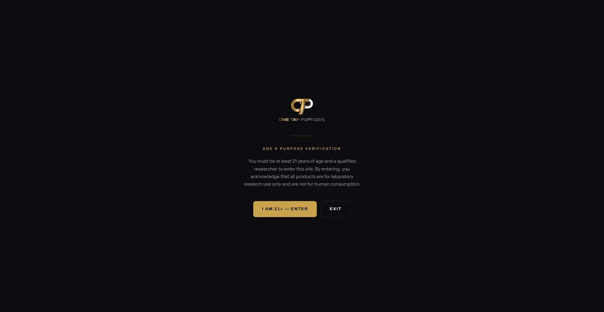 Onetappeptides.com