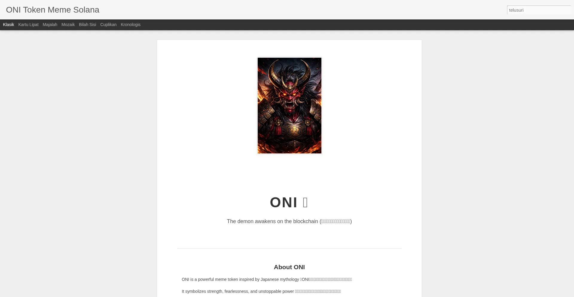 Onimemetoken.blogspot.com