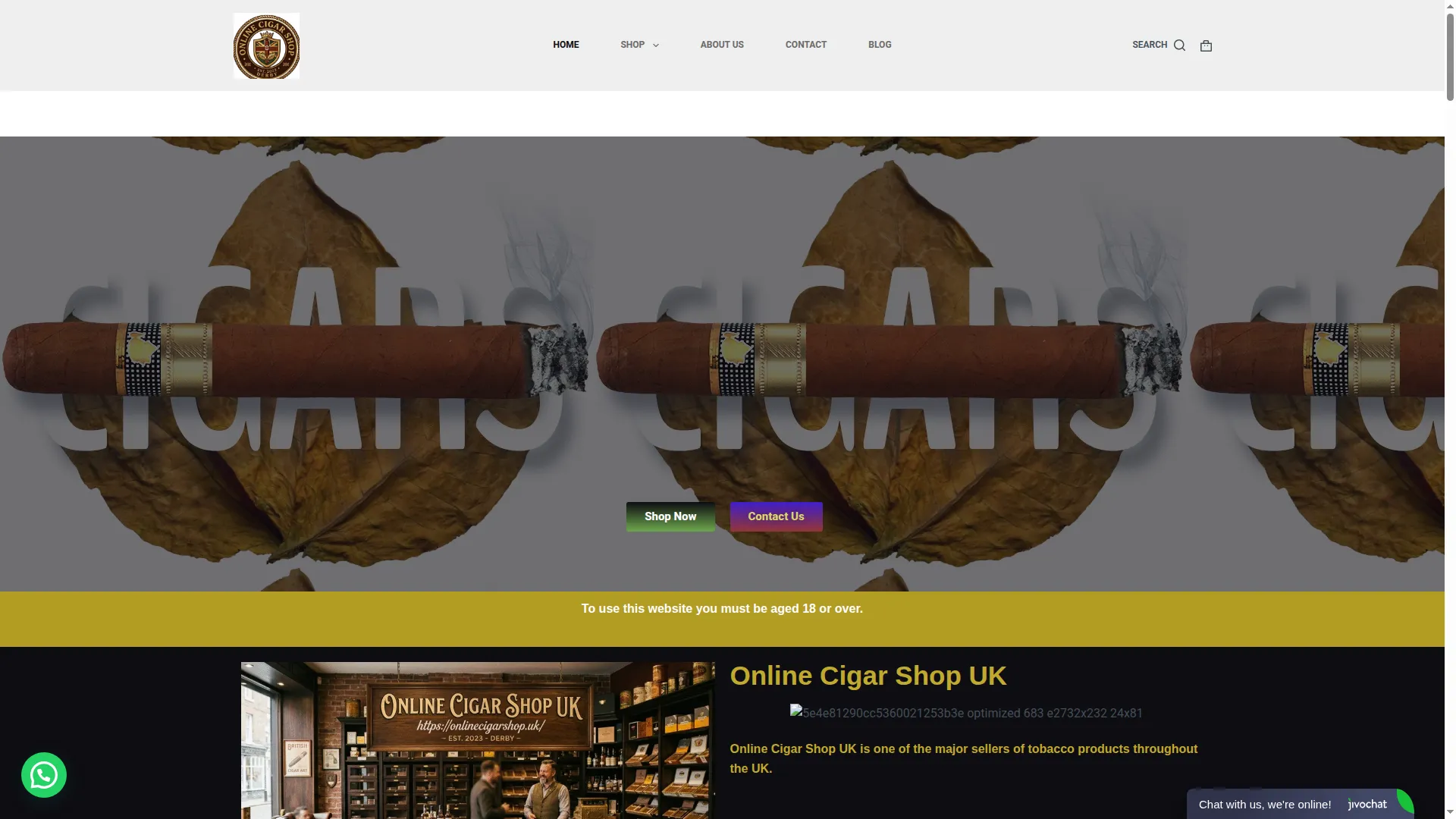 Onlinecigarshop.uk