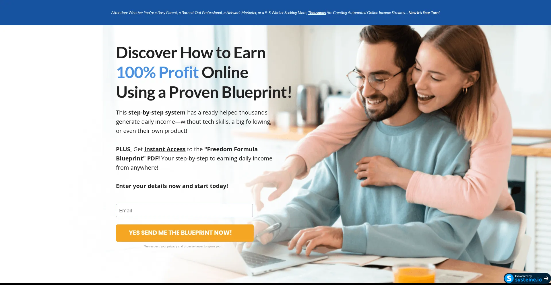 ¿És Seguro y Confiable Onlineindependence101.com?