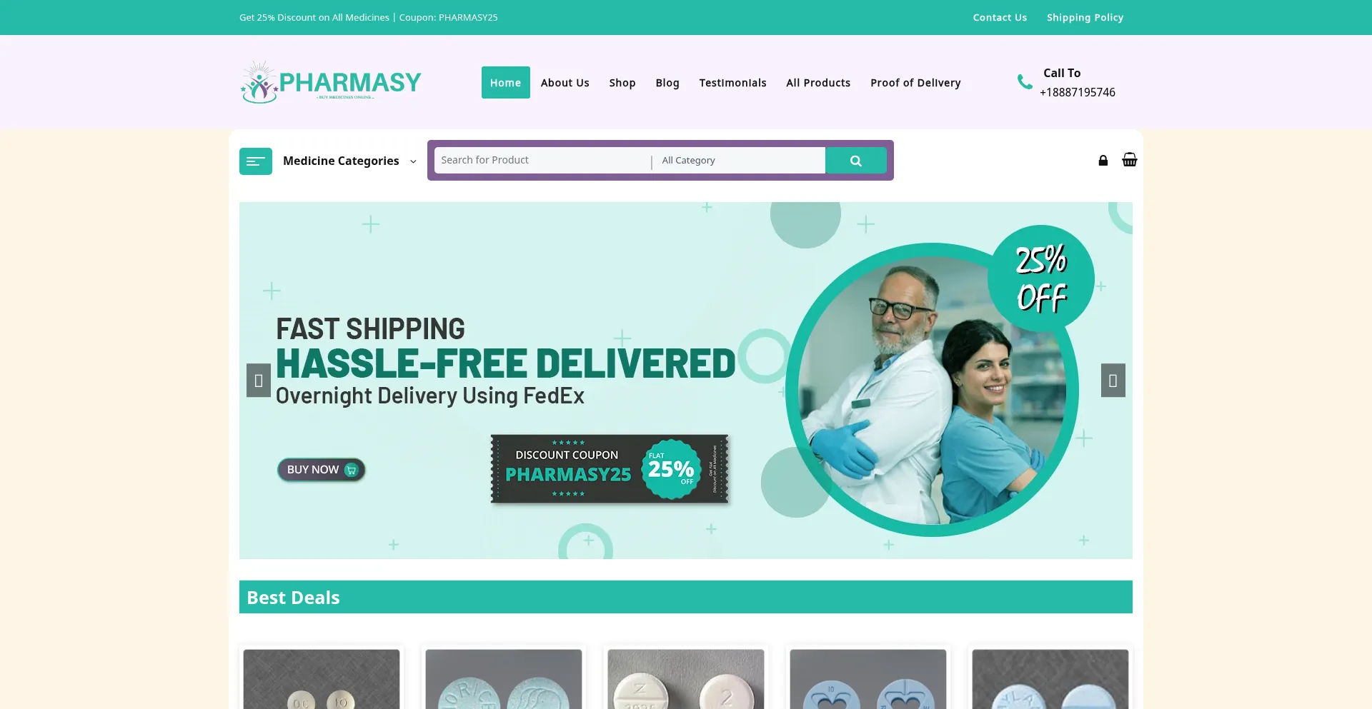 ¿És Seguro y Confiable Onlinepharmasy.com?