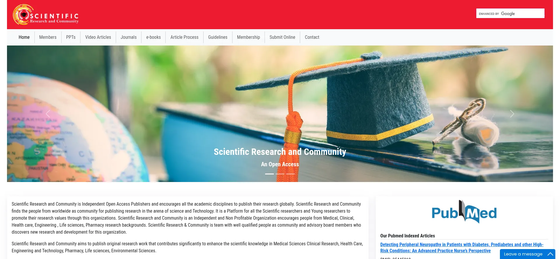 ¿És Seguro y Confiable Onlinescientificresearch.com?