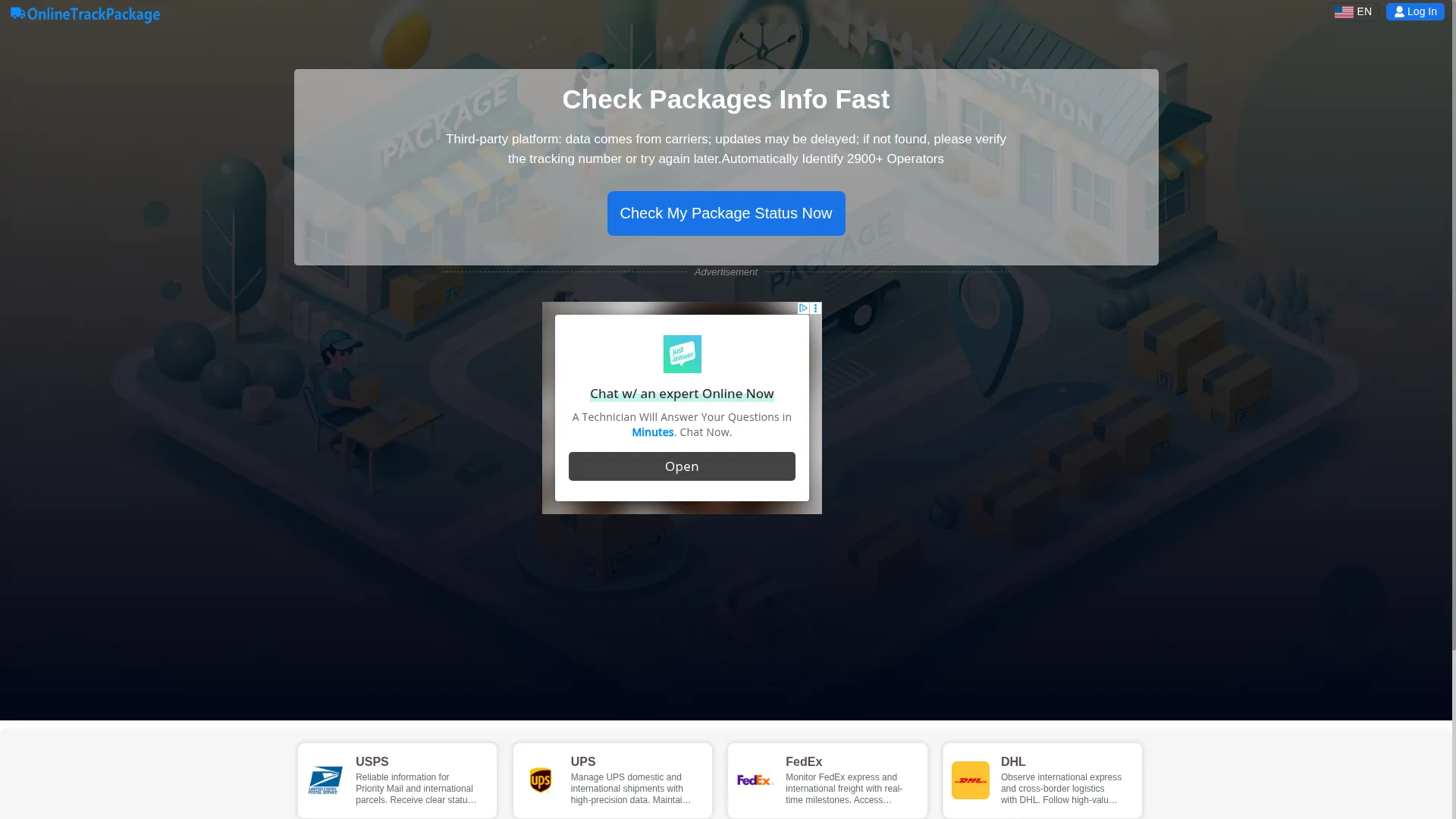 Onlinetrackpackage.com