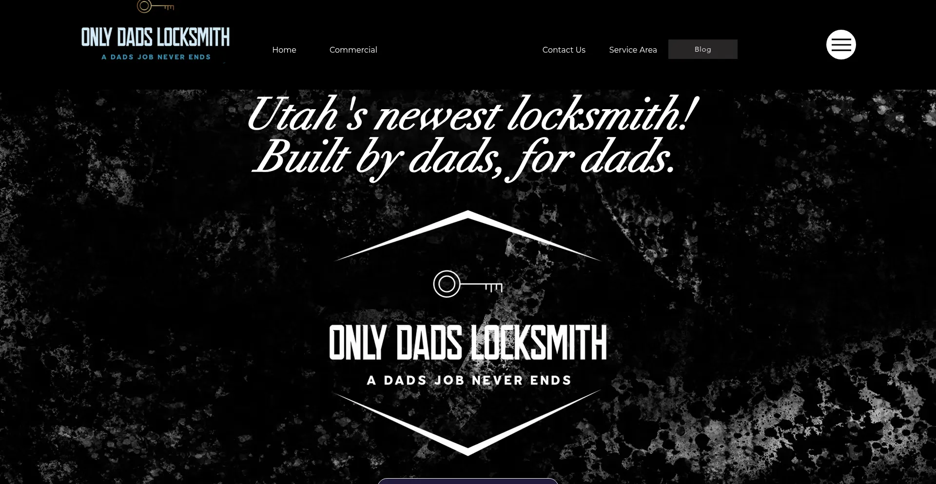 Website screenshot of Onlydadslocksmith.com