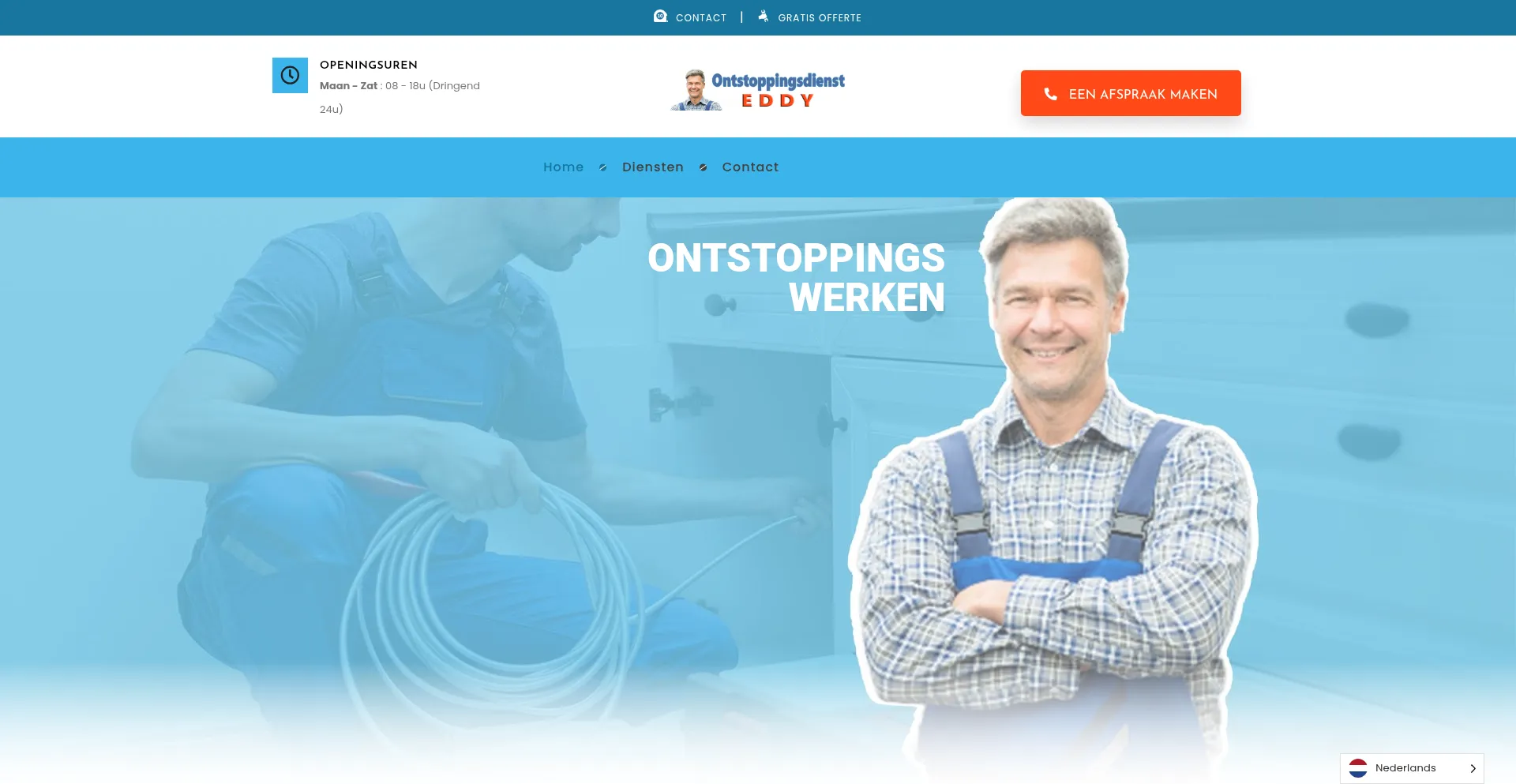 ¿És Seguro y Confiable Ontstoppingsdienst-eddy.be?