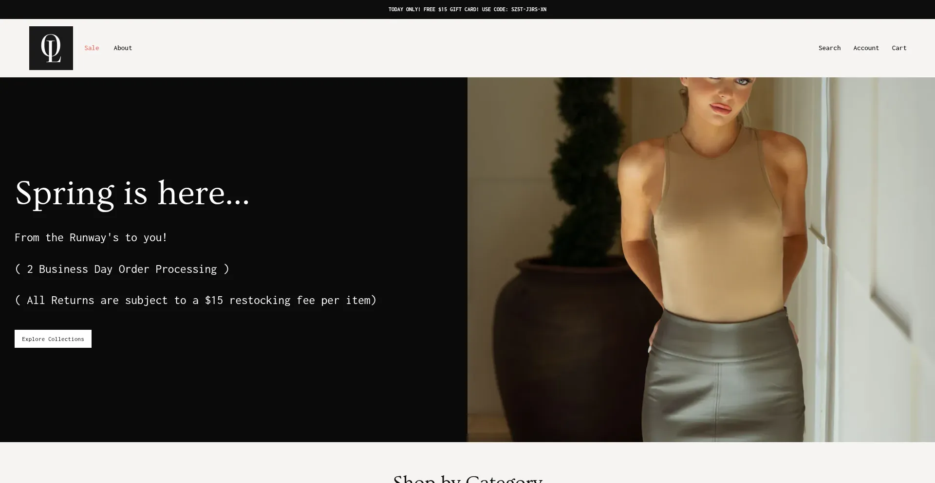 Website screenshot of Ookieandlala.com