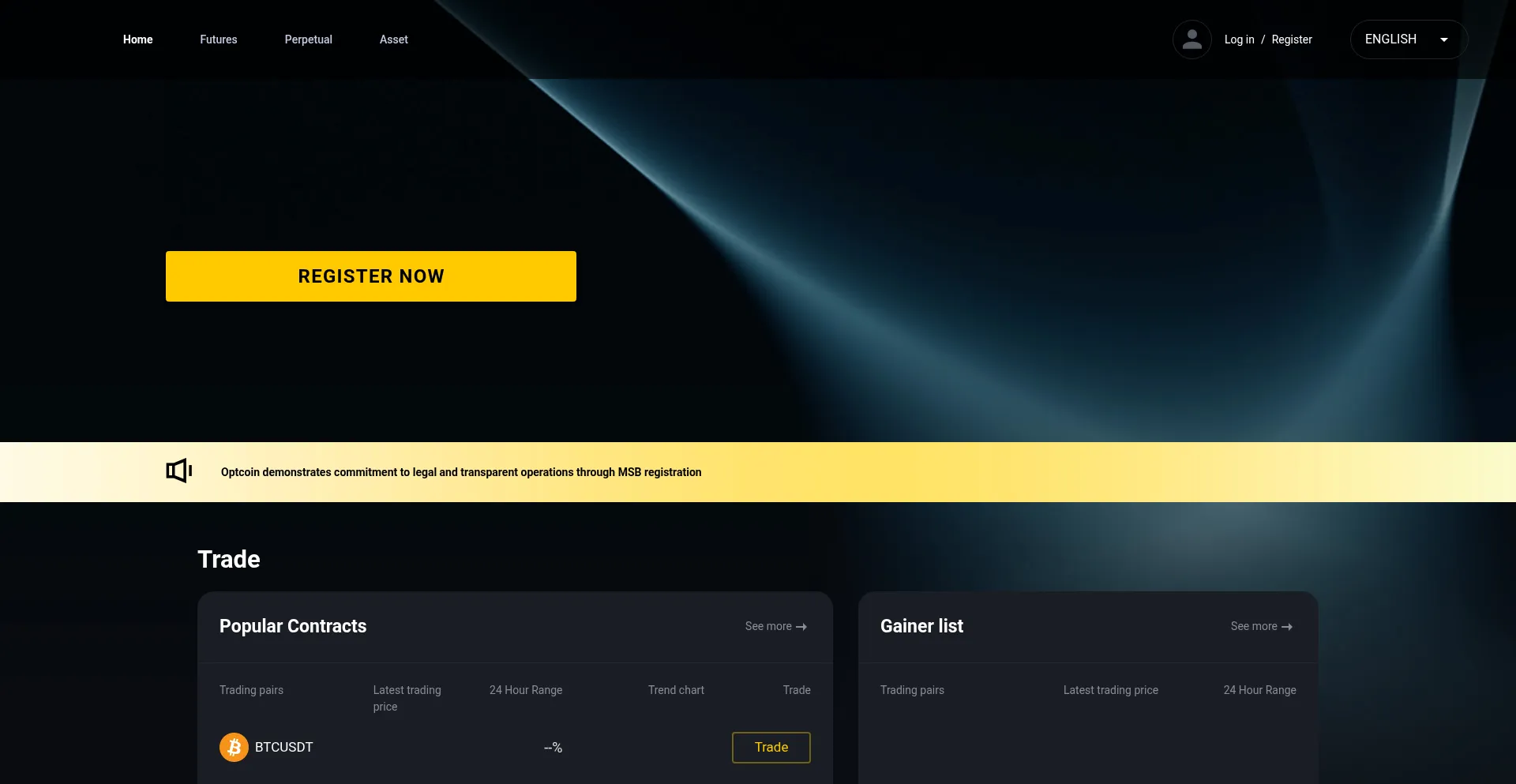 ¿És Seguro y Confiable Optcoinfs.com?