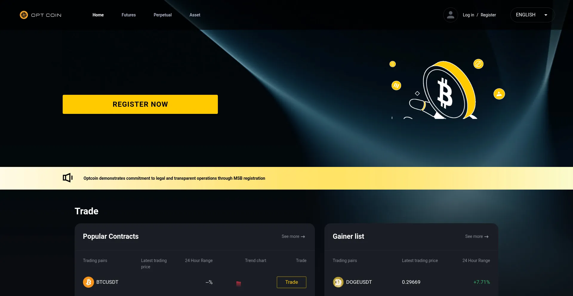 ¿És Seguro y Confiable Optcoinop.com?