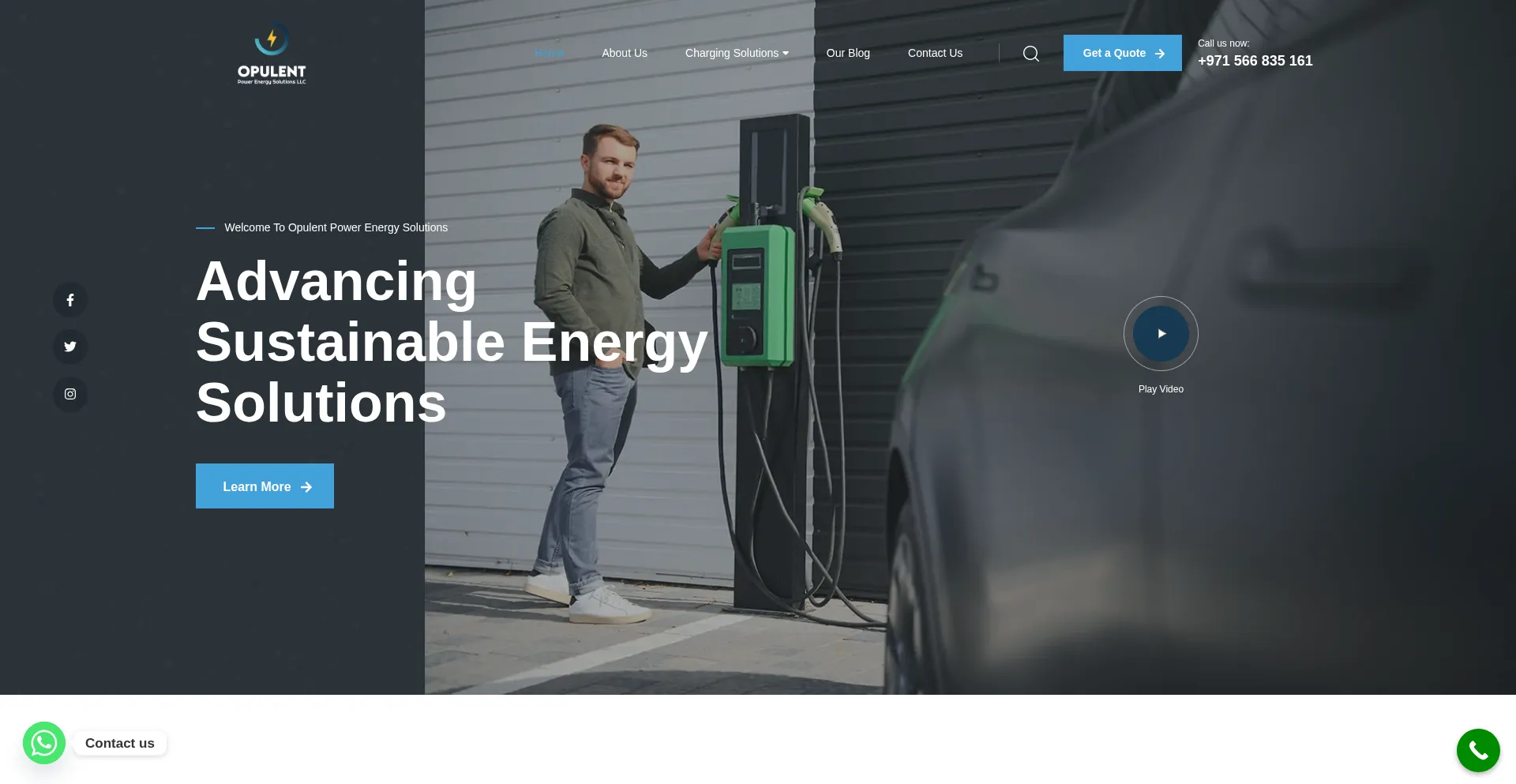 Opulentevsolutions.com Screenshot
