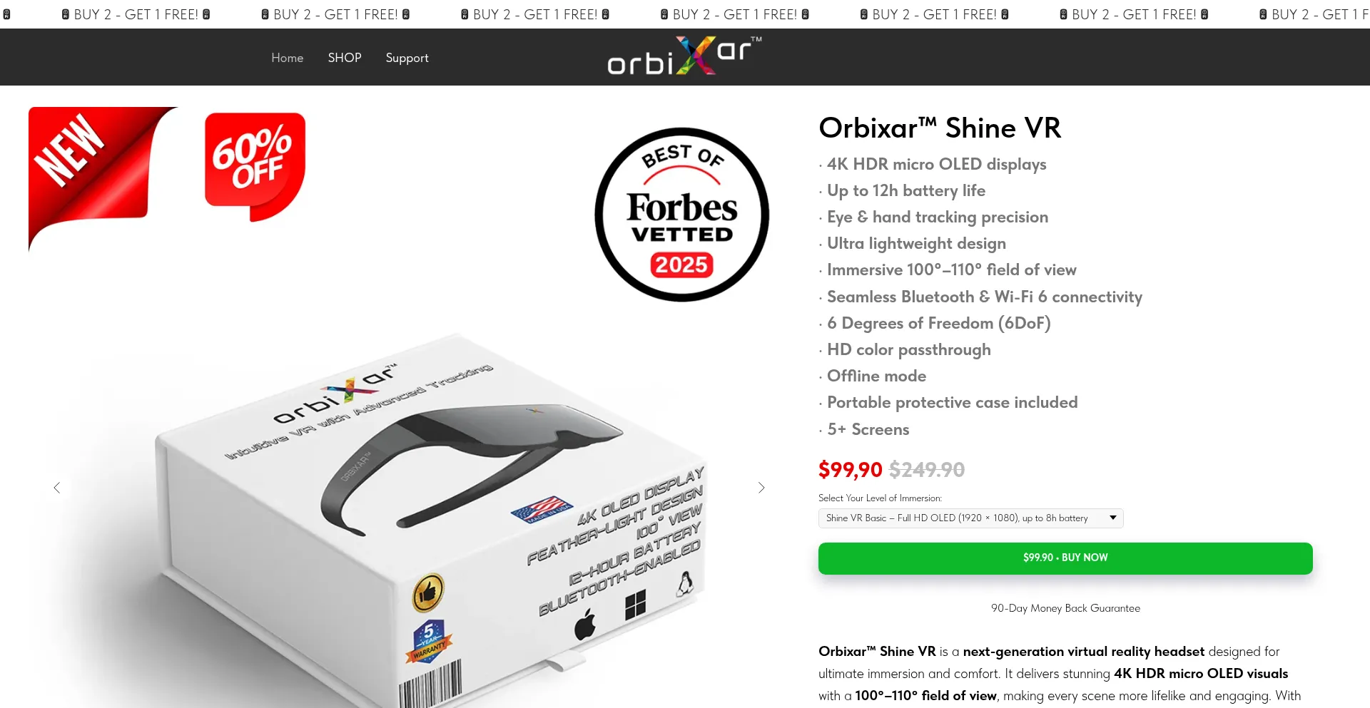 ¿És Seguro y Confiable Orbixar.shop?