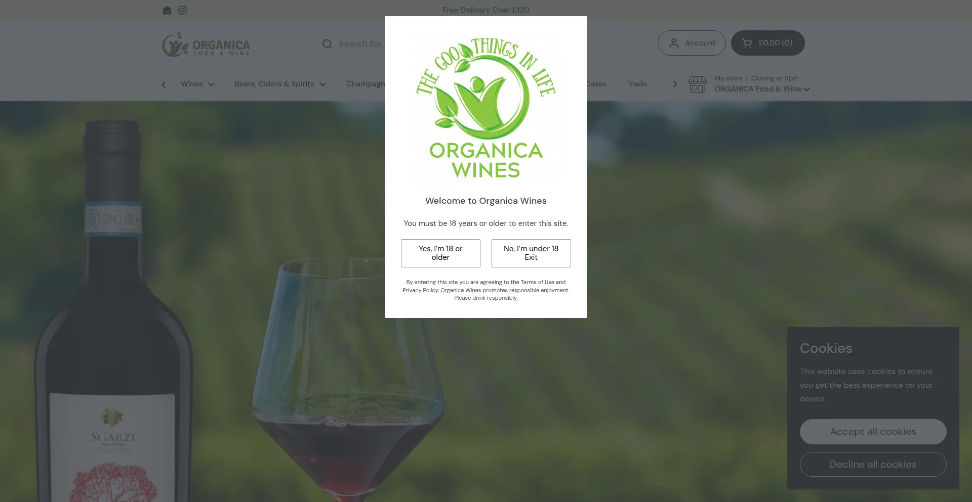 Organicawines.co.uk