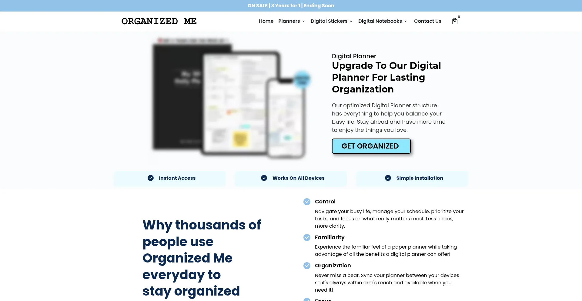 ¿És Seguro y Confiable Organizedme.com.au?