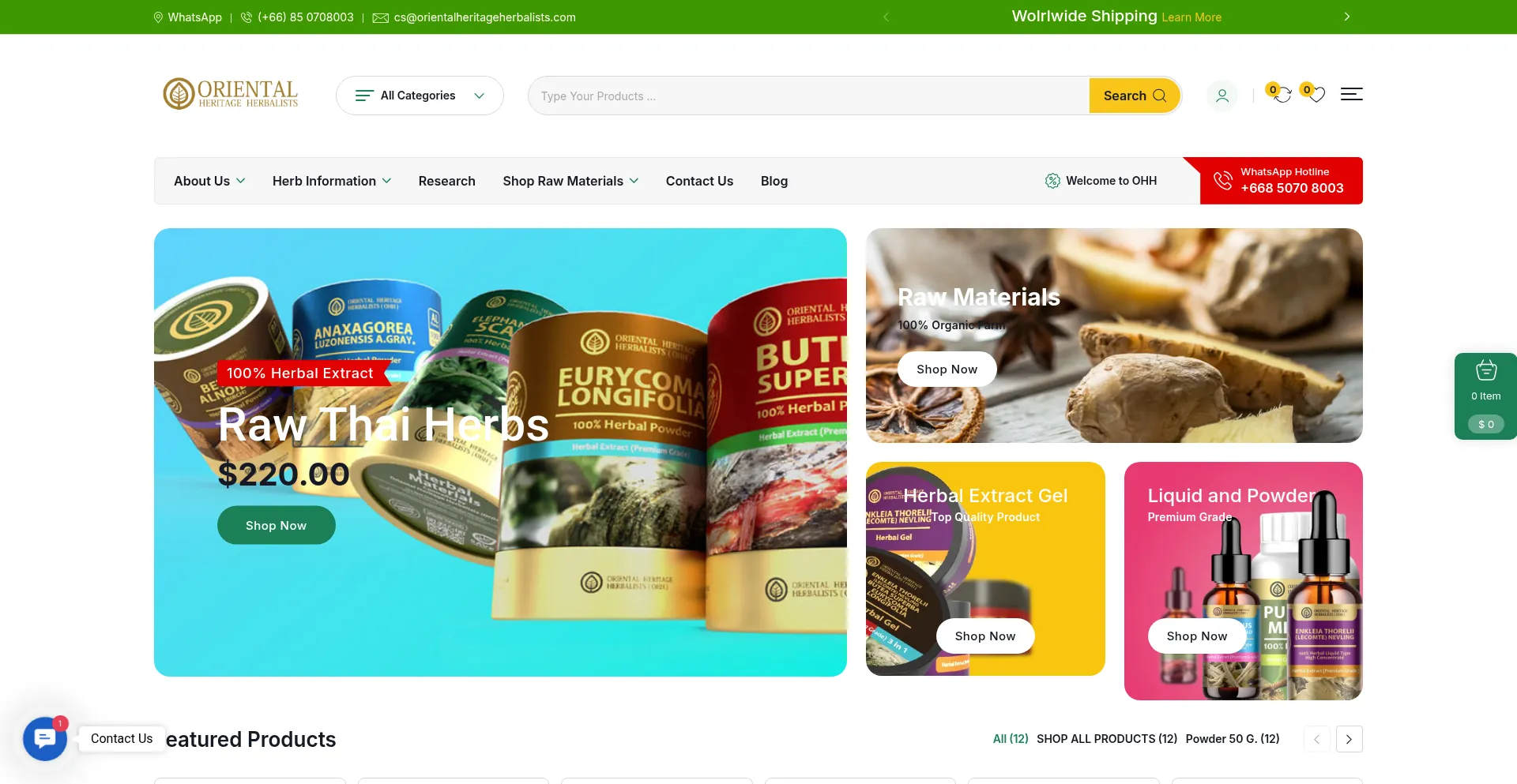 Orientalheritageherbalists.com