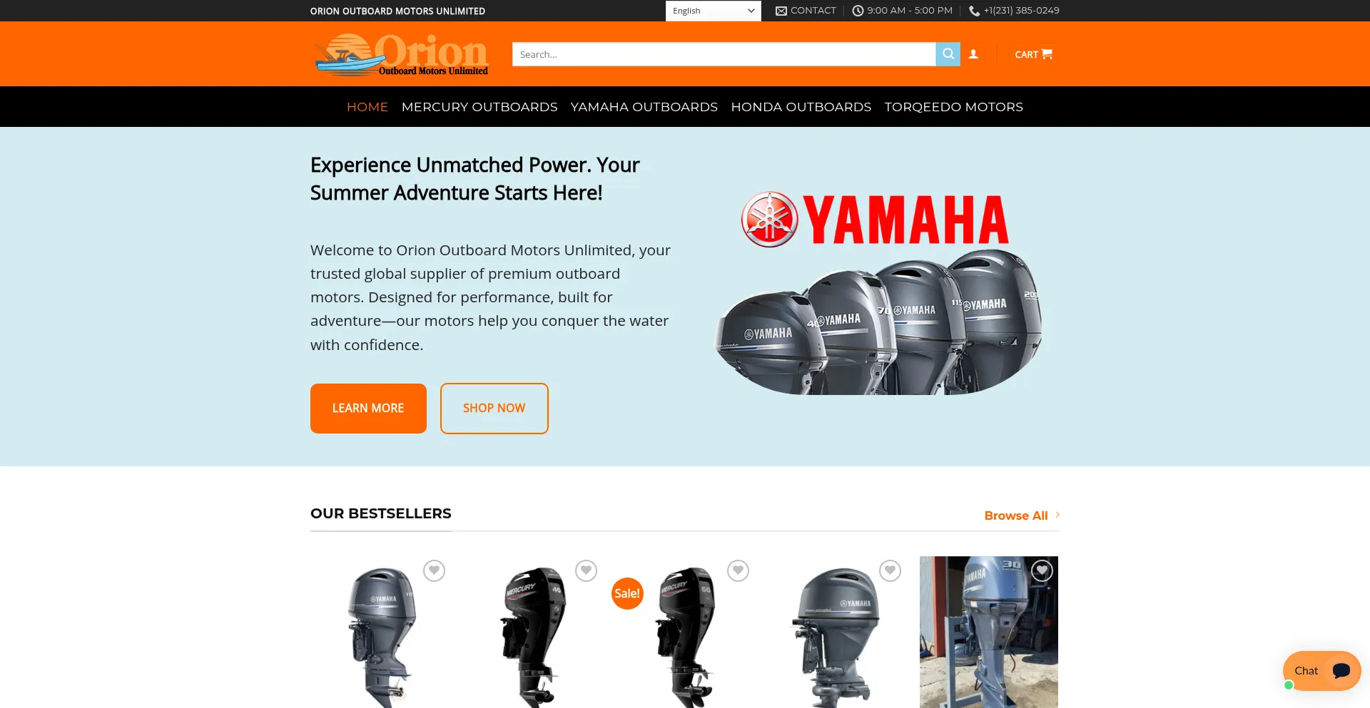 ¿És Seguro y Confiable Orionoutboardmotorsunlimited.com?