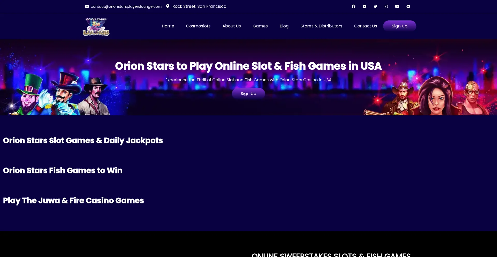 ¿És Seguro y Confiable Orionstarsplayerslounge.com?