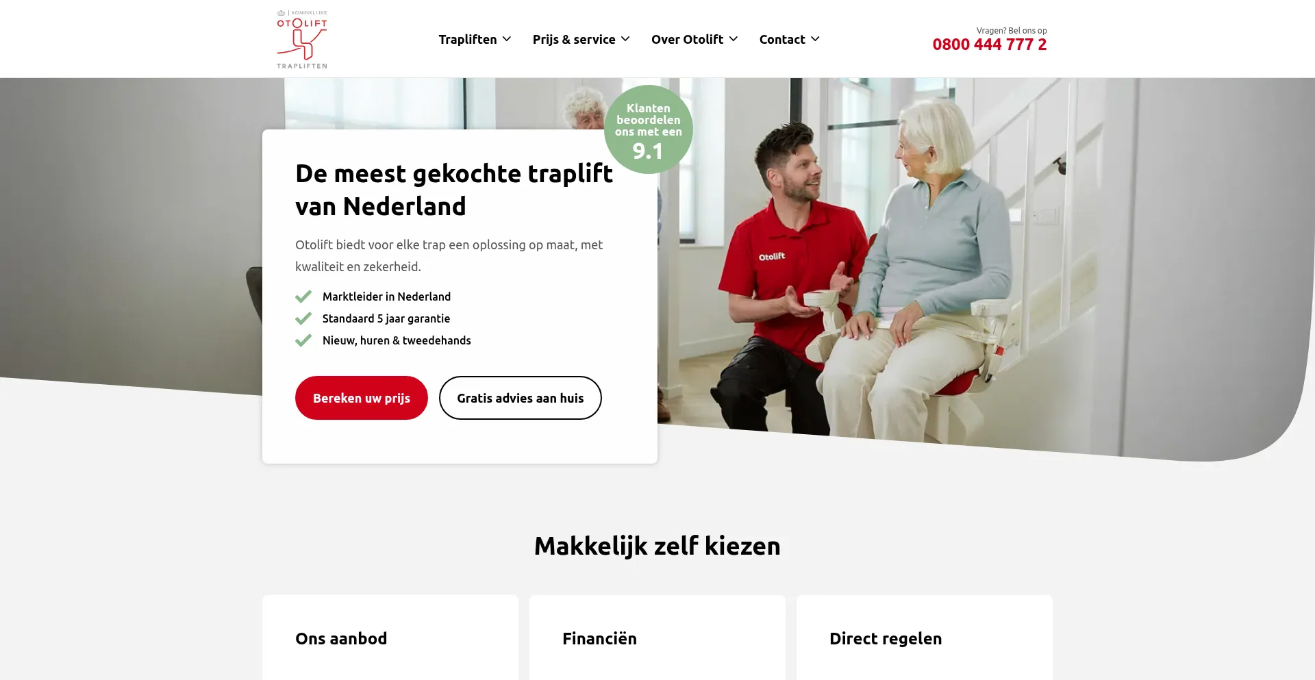 ¿És Seguro y Confiable Otolift.nl?