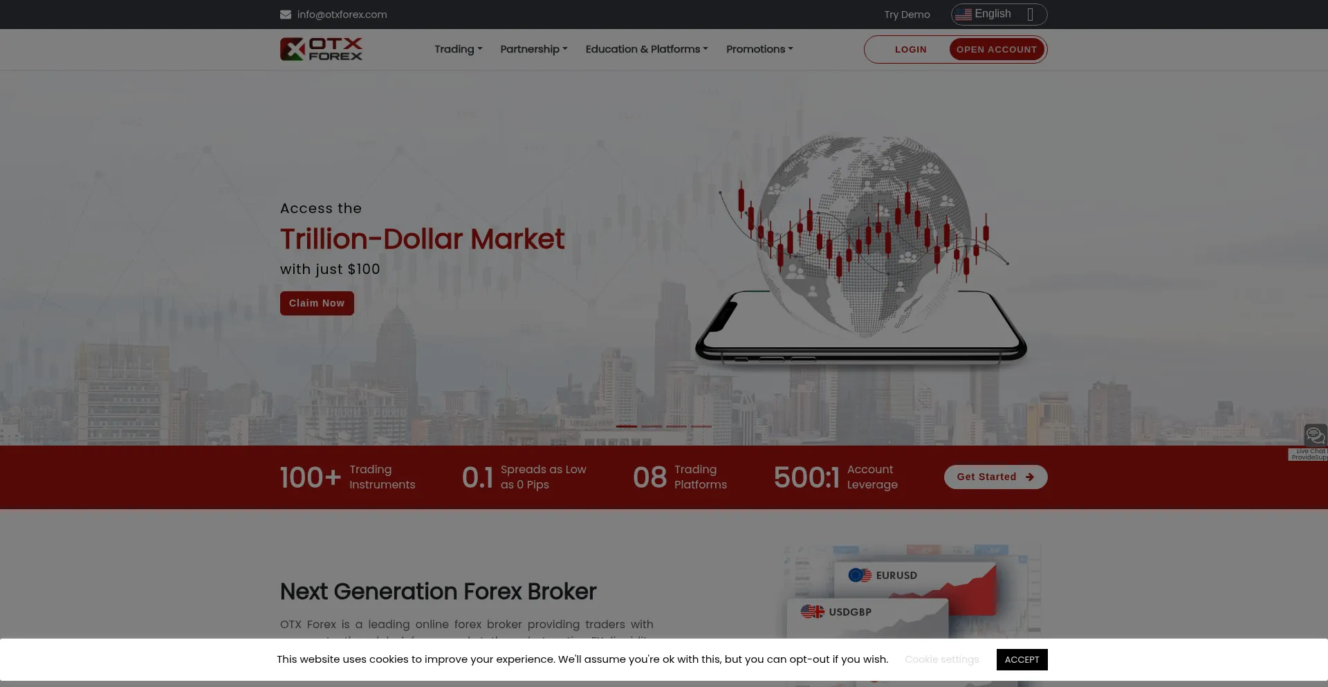 ¿És Seguro y Confiable Otxforex.com?