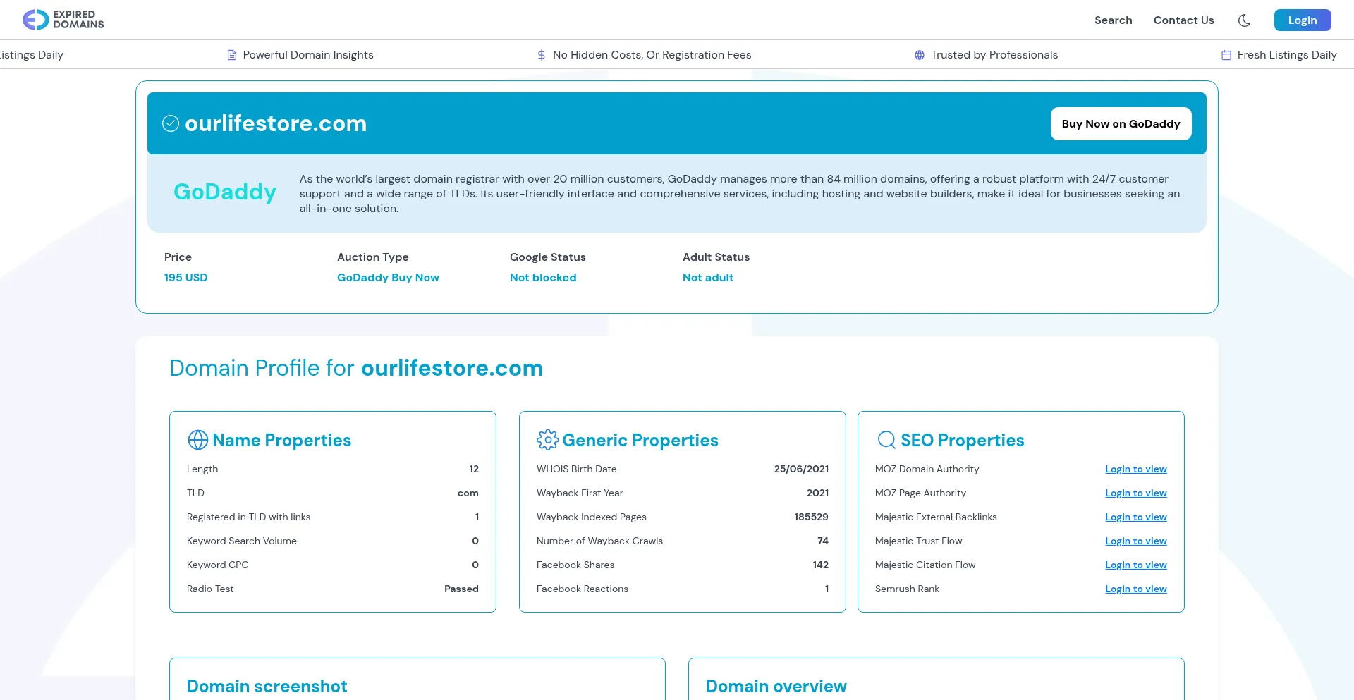 Ourlifestore.com