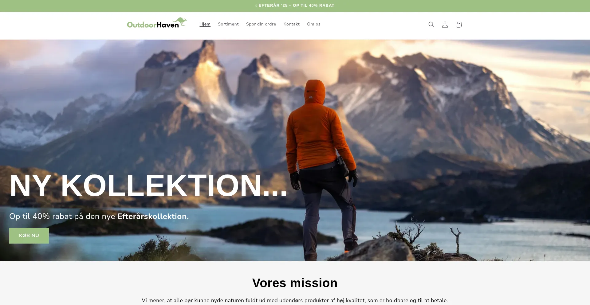 ¿És Seguro y Confiable Outdoorhaven.dk?