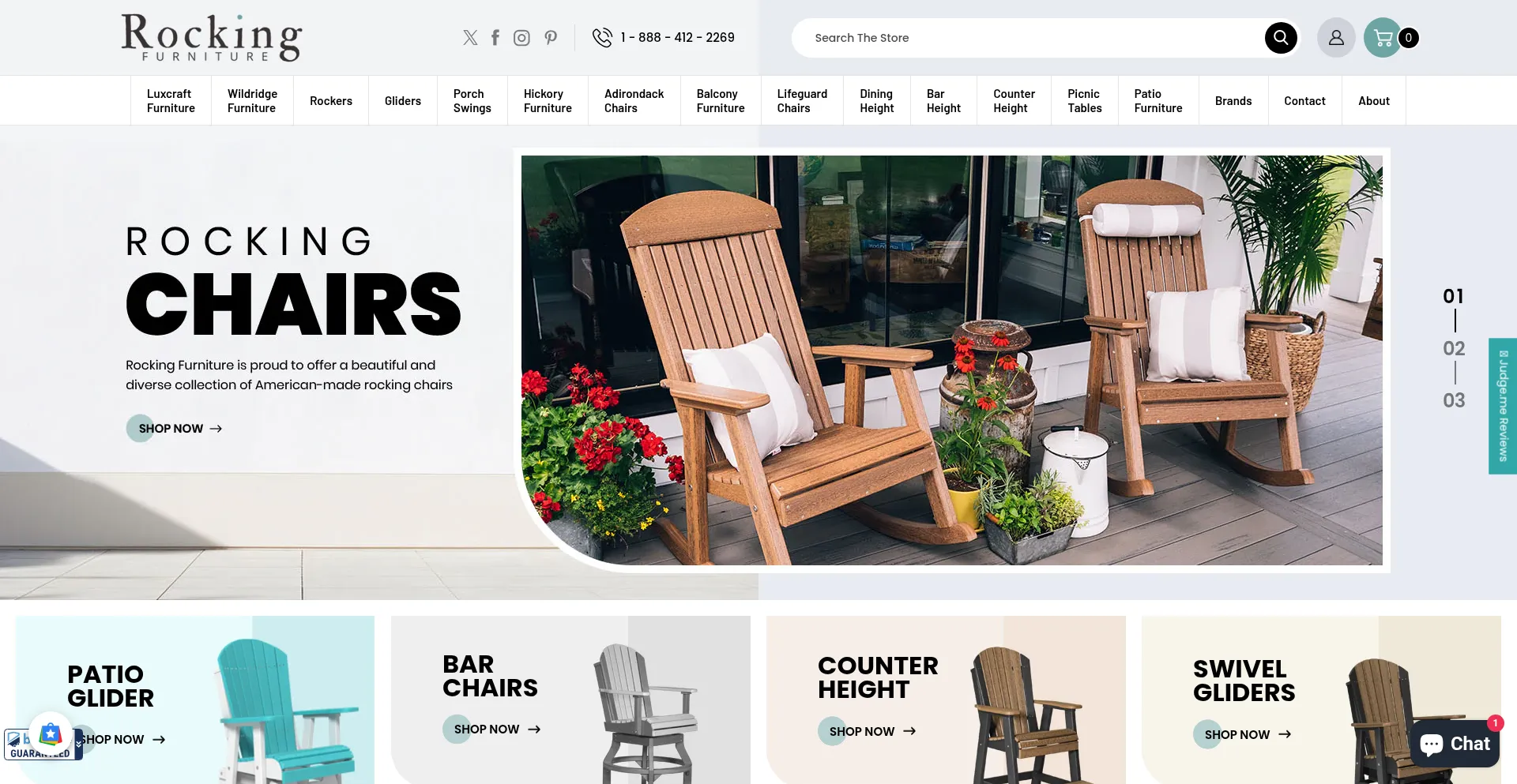 Outdoorsrockingchair.com