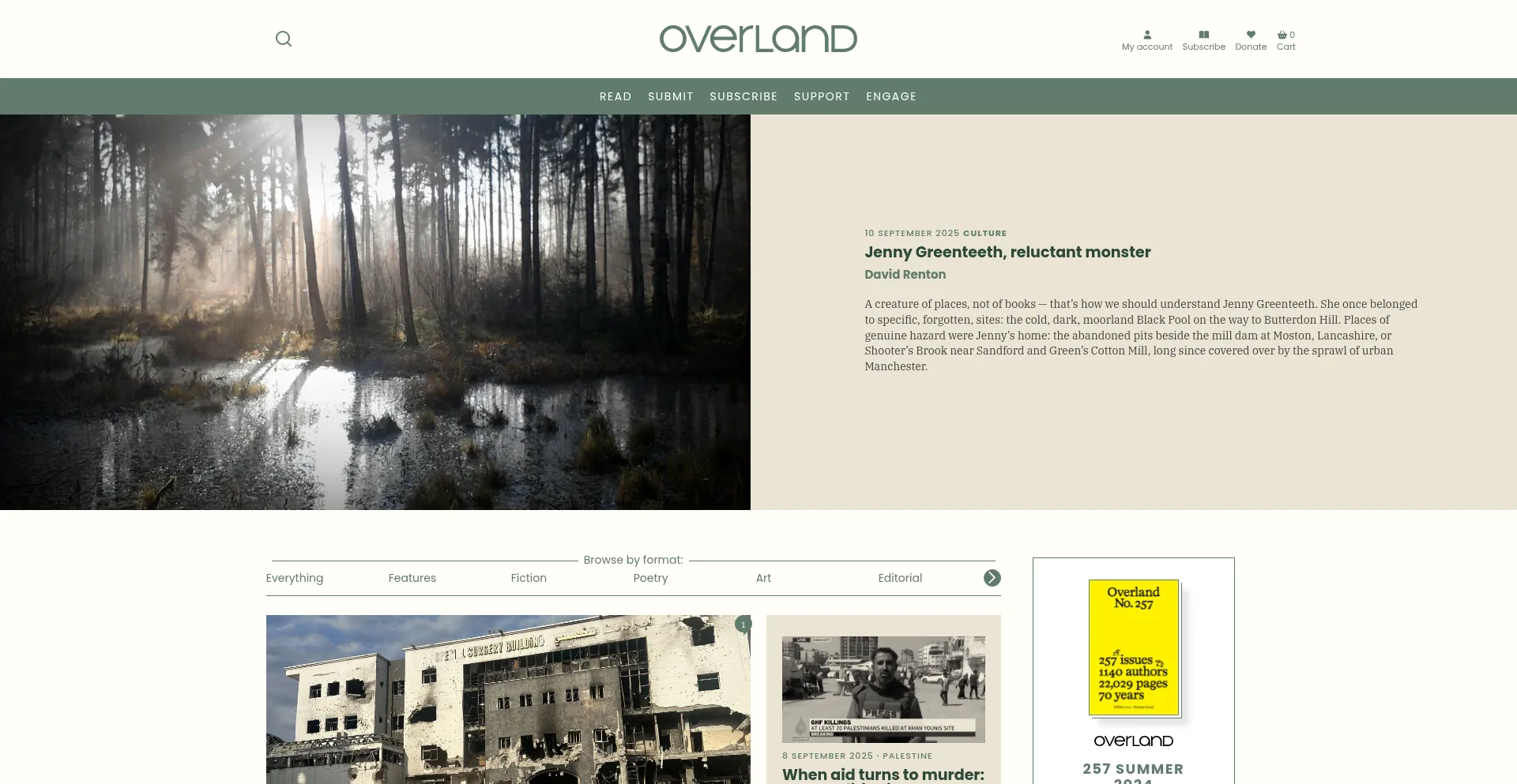 ¿És Seguro y Confiable Overland.org.au?