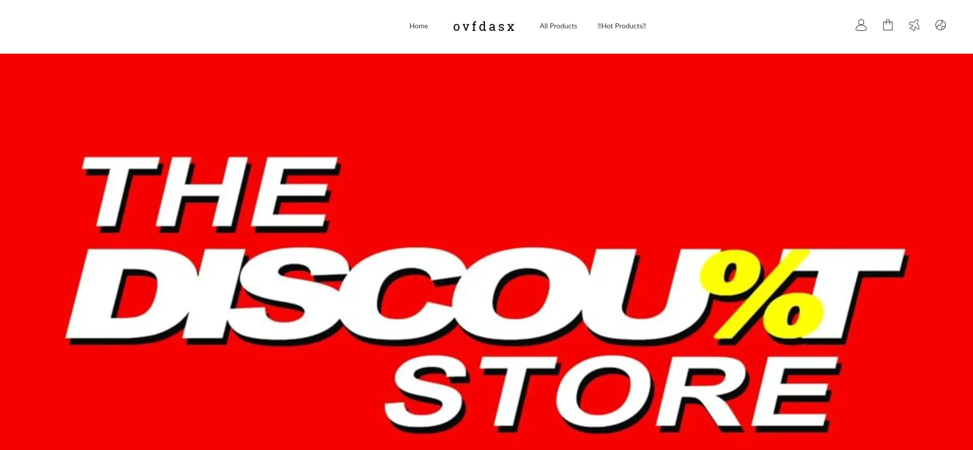 Website screenshot of Ovfdasx.com