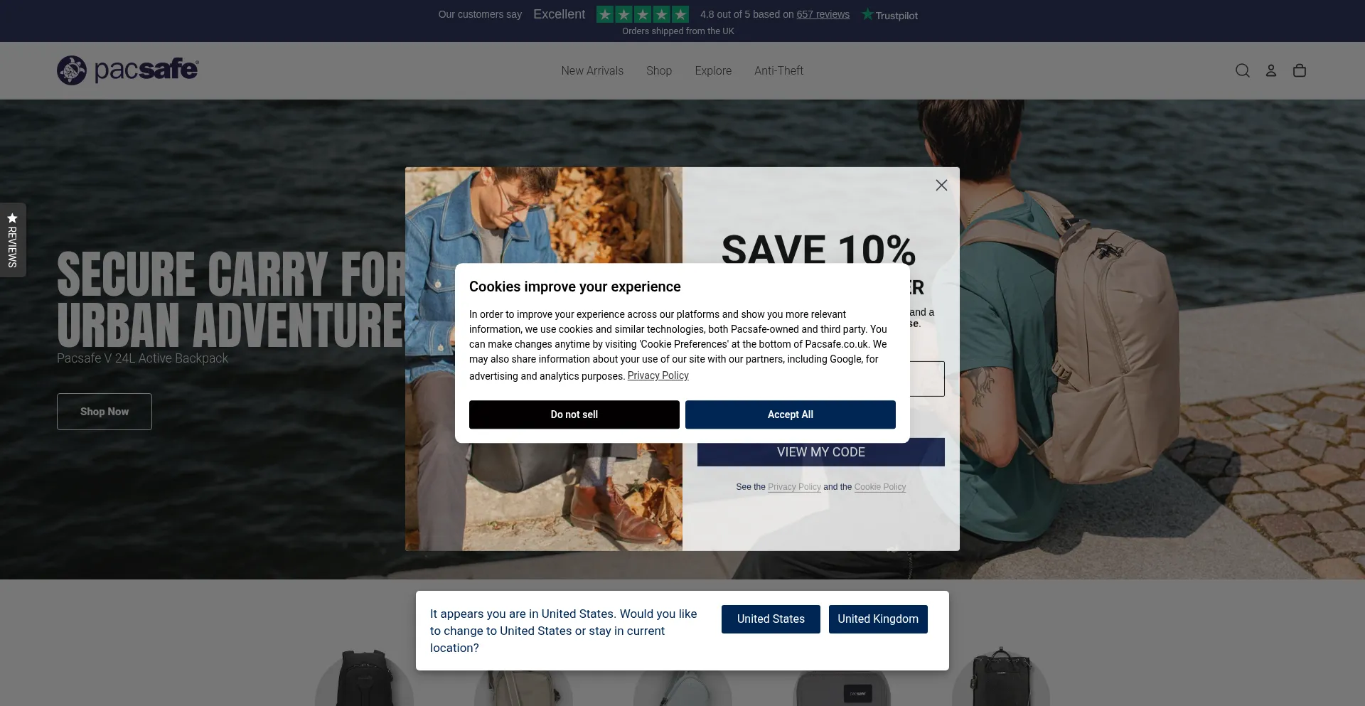 Pacsafe.co.uk