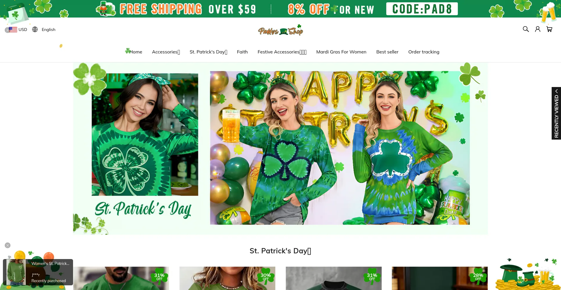 Paddysshop.com