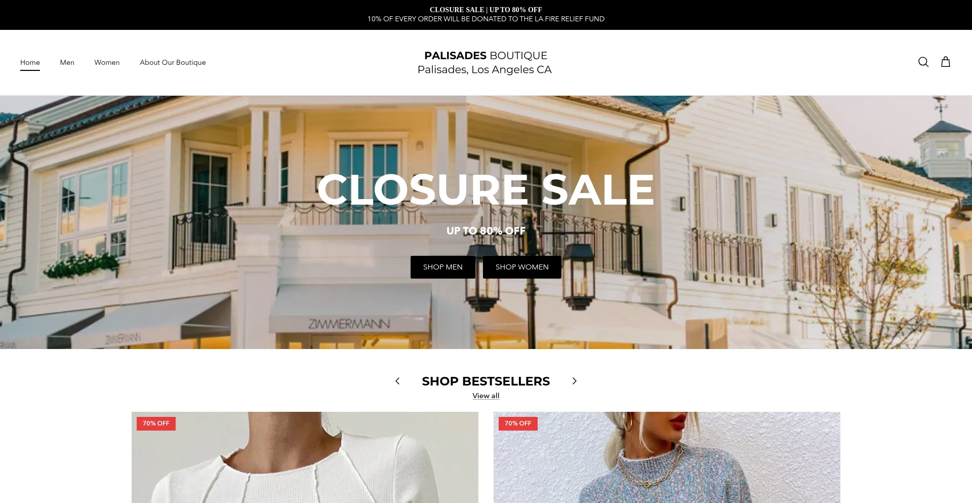 Palisades-boutique.com