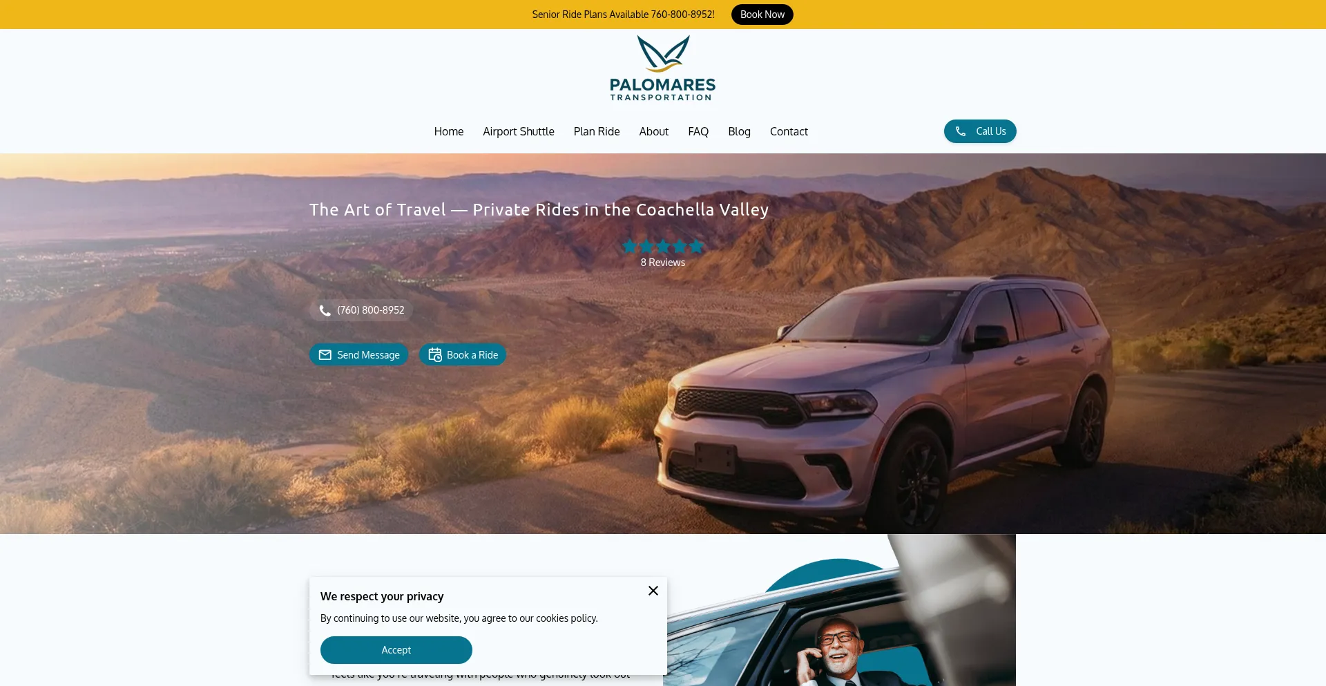 Palomarestransportation.com