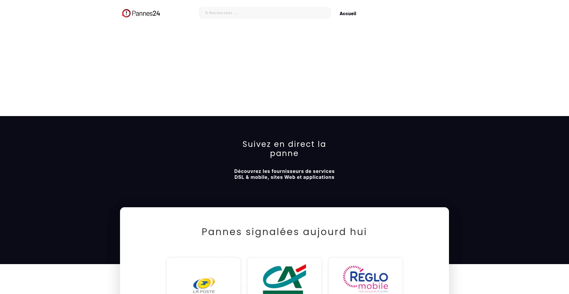 Pannes24.fr Screenshot