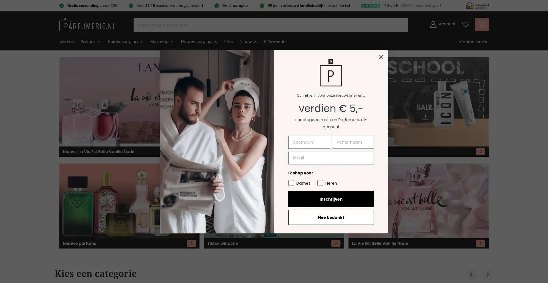 ¿És Seguro y Confiable Parfumerie.nl?