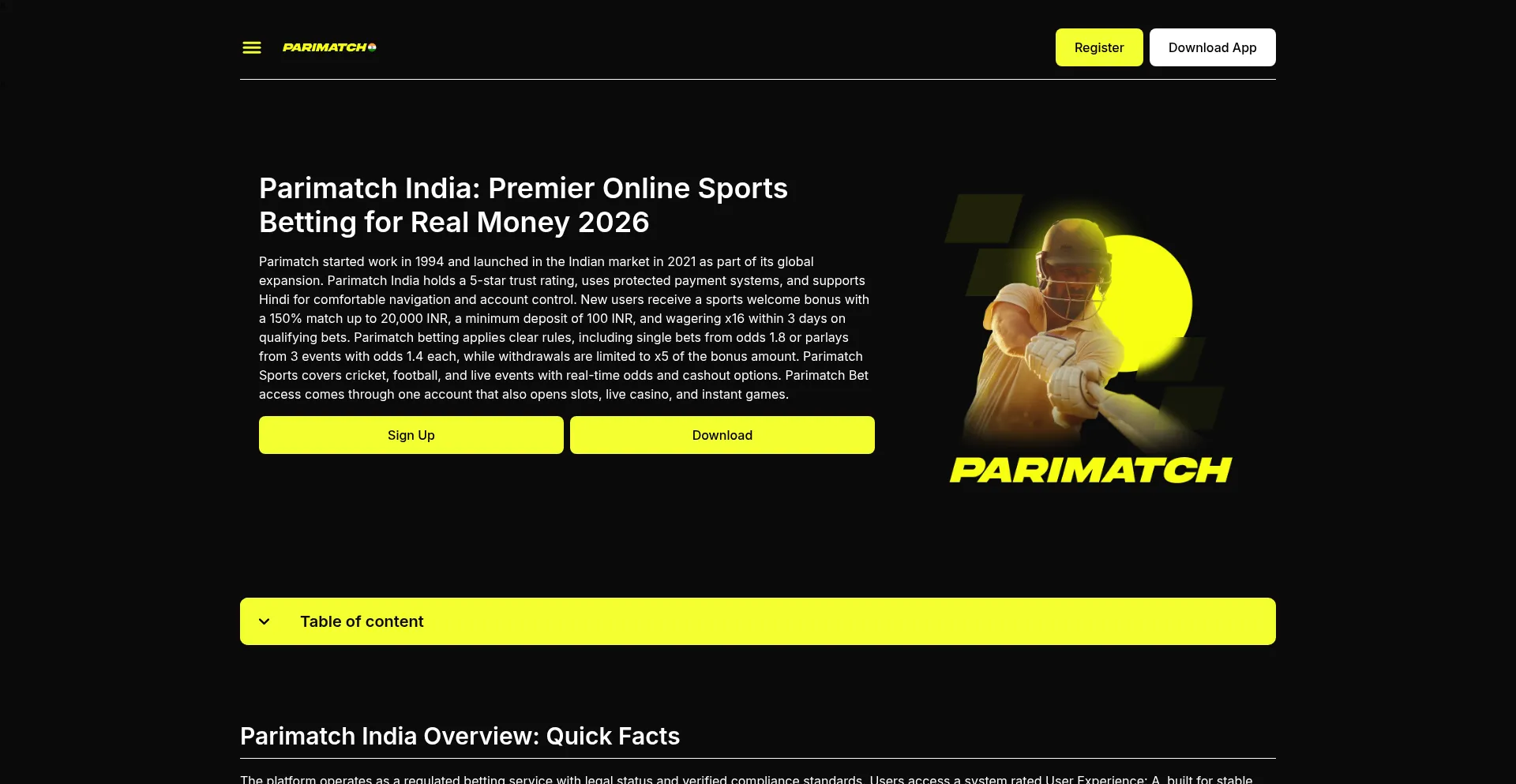 Parimatch-bet.in.net