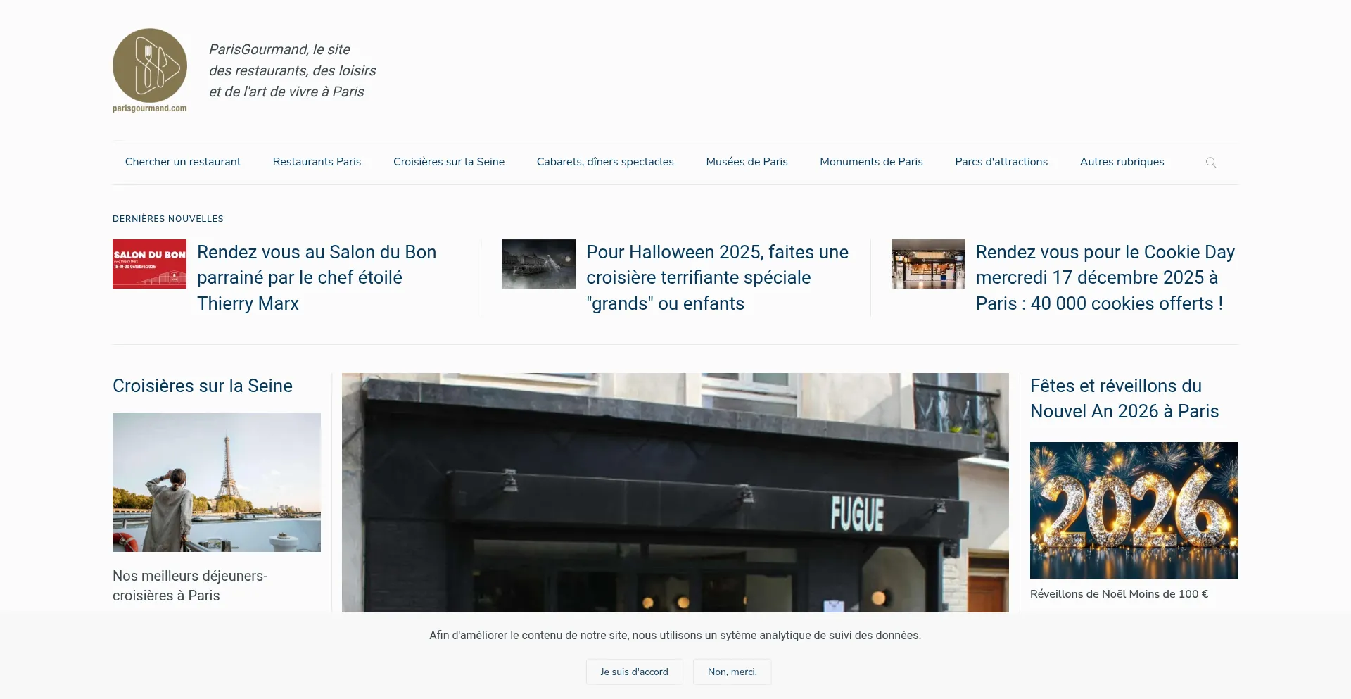 Parisgourmand.com Screenshot