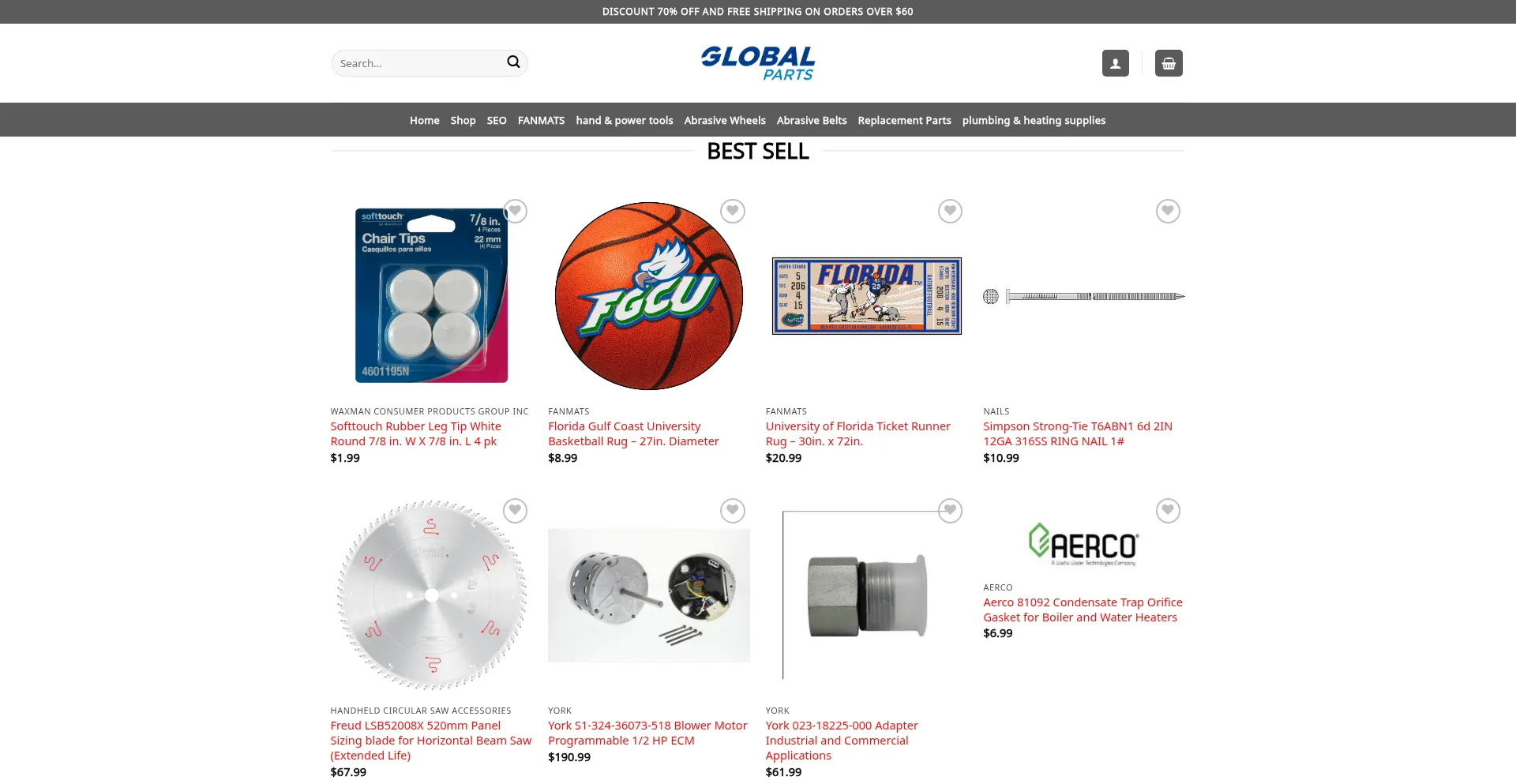 ¿És Seguro y Confiable Partsglobalshop.com?